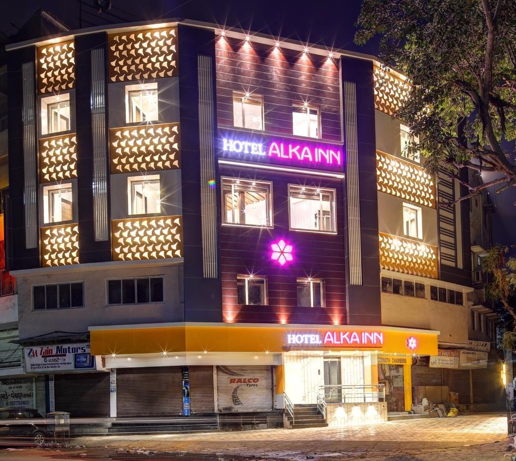 Hotel Alka Inn Ahmedabad Exteriör bild